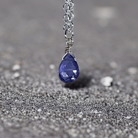 Boutique 9 Jewelry - Genuine Tanzanite Pendant Necklace!